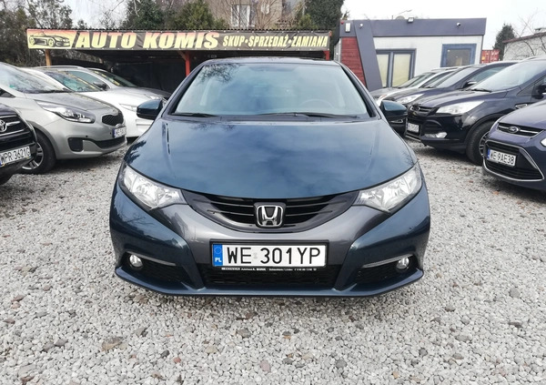 Honda Civic cena 45900 przebieg: 185000, rok produkcji 2013 z Piastów małe 191